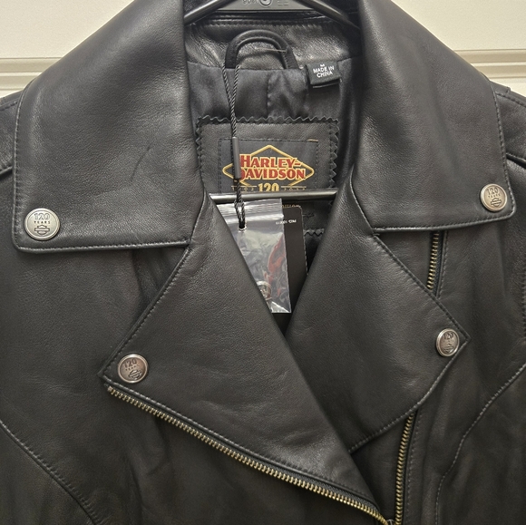 NWT Harley Davidson Motorcycle Jacket Women Medium 120th Anniversary Edition - Picture 11 of 12